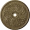 Ekena Millwork Sellek Ceiling Medallion (Fits Canopies up to 9"), 42 1/8"OD x 1 7/8"P, Mississippi Mud Crackle CM42SKMMC - alternate 1